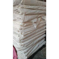 Cotton White Casement Fabric - Cotton Material, Non-Woven, Plain Pattern | Anti-Static, Easy to Clean, Ideal for Hospital Use