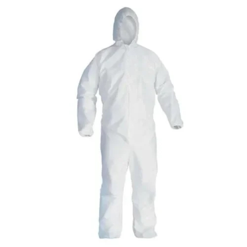 White Coverall Ppe Kit - Gender: Unisex