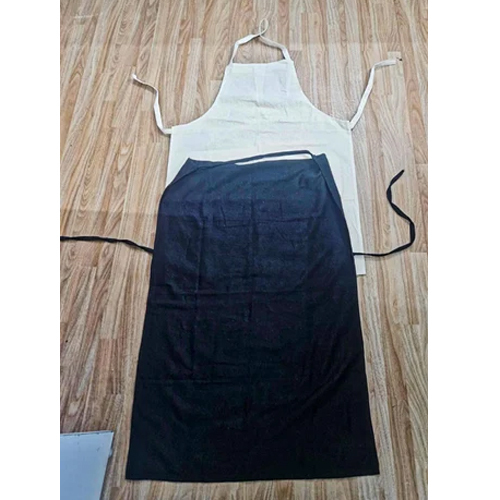 Kitchen Cotton Apron - Color: Black