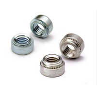 Fh-032-8zi Self Clinching Nuts - Mild Steel, 3mm Size, Polished Silver Finish | Durable, Round Shape, Ideal For Industrial Applications