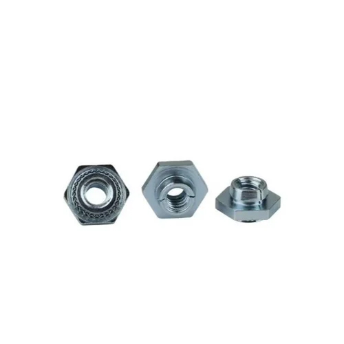 Types Lk, Lka, Lks Panel Self Locking Nuts - Color: Silver