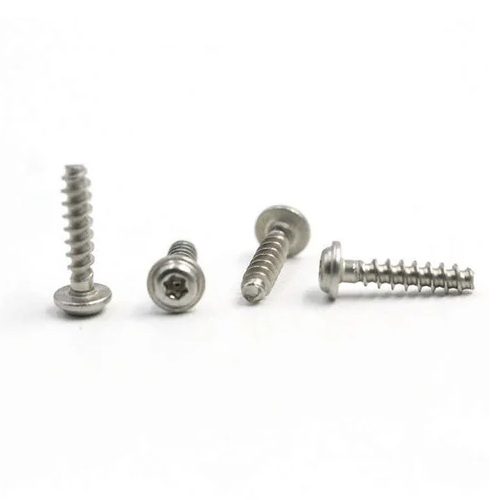 Mild Steel Torx Screw - Color: Silver