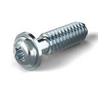 Delta-pt Screw, Ejot Screw - Mild Steel 4mm Diameter, 10-50mm Length, Zinc-plated Round Head | High-quality Industrial Fastening Solutions