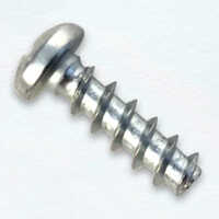 Plastite Screw - Mild Steel, Sizes M3-m10, Silver Color , Round Head With Hexalobular Recess And Trilobular Bottom For Industrial Applications