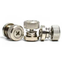 Pf12m Screw Fasteners For Sheet Metal - Stainless Steel, M3 M4 M5 M6 Sizes, Silver Color, Round Head Design, High-quality Industrial Use