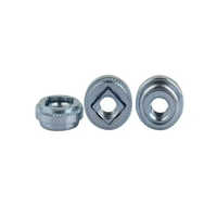Type As Ac Las Lac Float Nut - Stainless Steel, M3 M4 M5 Size, Silver Color, Round Head, Zinc Plated, Industrial-grade Durability