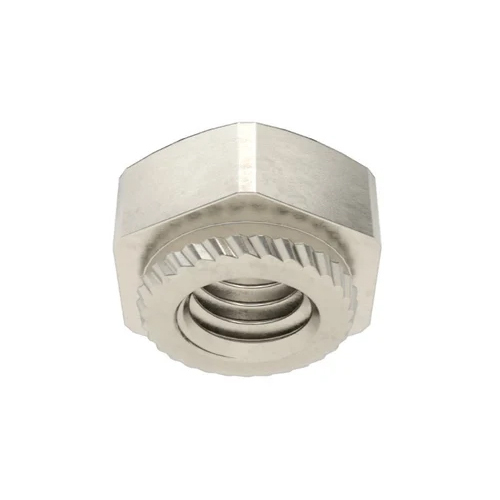 Stainless Steel Press Fit Nut For Sheet Metal - Color: Silver