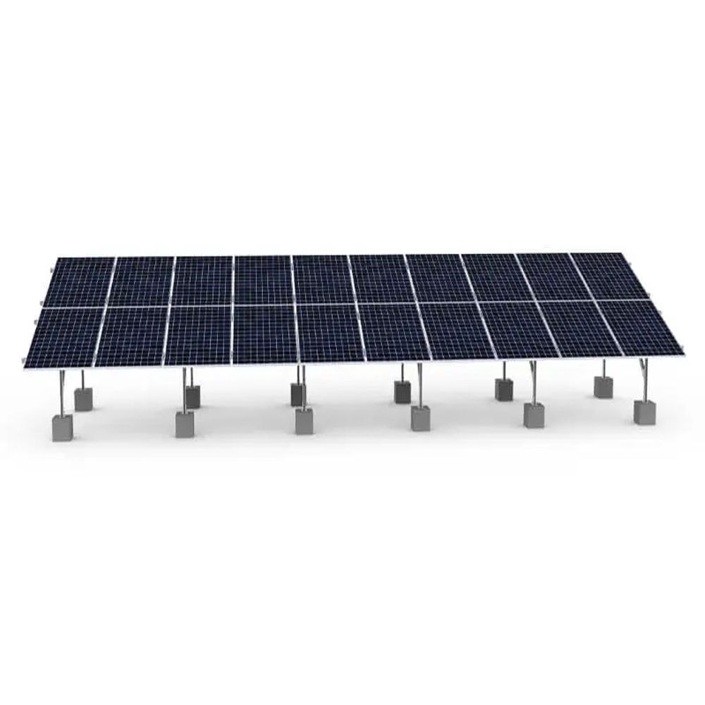 Dual-Pole Solar Mount In