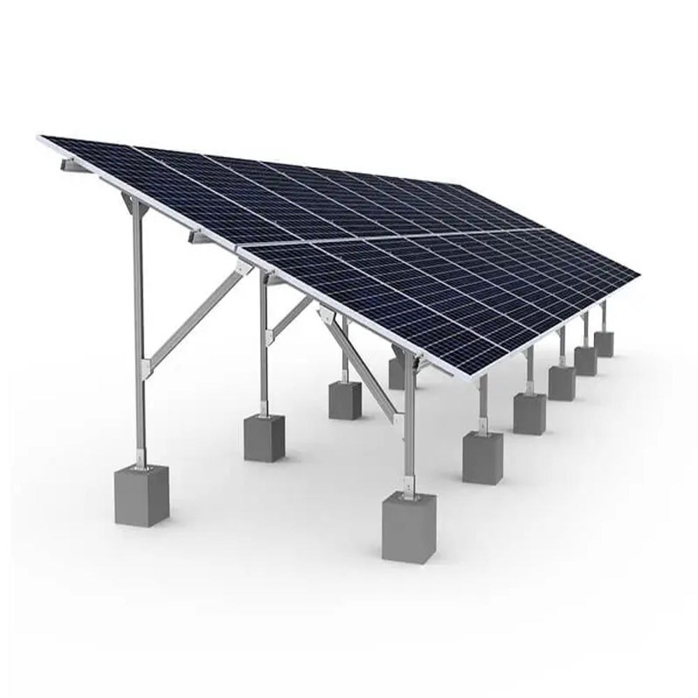 Dual-Pole Solar Mount In 