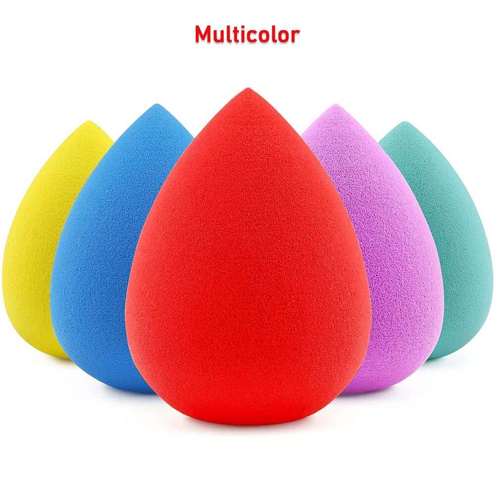Makeup Sponge - Non-latex, 9x5x5 Cm | Soft Feel, Exceptional Elasticity, Dual-use For Flawless Blending, Vegan, Cruelty-free