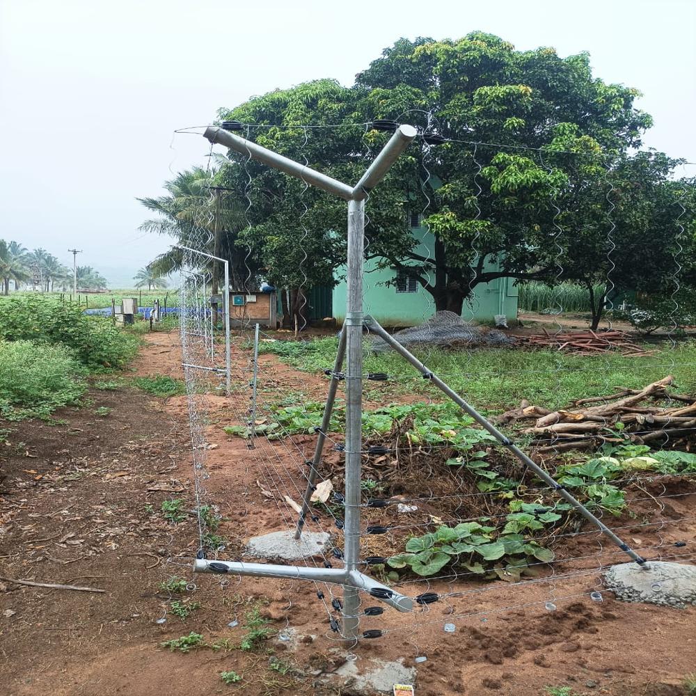 Solar Fencing For Agricultural Land - Application: Industrial Sites