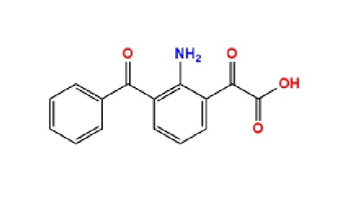 2-Amino-3-benzoyl--oxo-benzeneacetic Acid