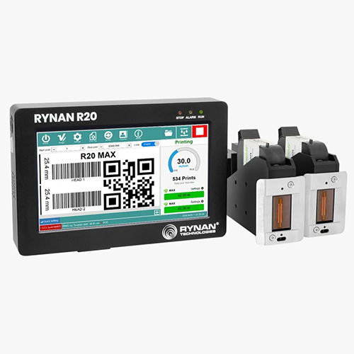 R20 Pouch Printing Machine - Standard Size, Matte Black | Air Cooling Technology, Easy-to-Use Interface, High-Quality Prints