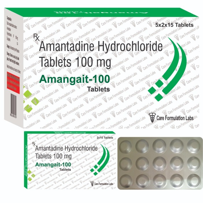 Amantadine Hydrochloride IP 100mg.
