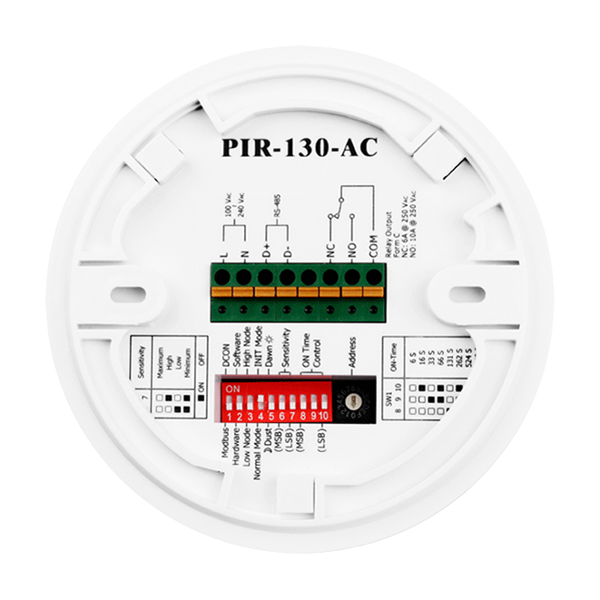 Pir-234l-e Pir Motion Sensor, Temperature And Humidity Sensor Module(high Sensitivity Height 4 M Diameter 14 M)(ethernet)