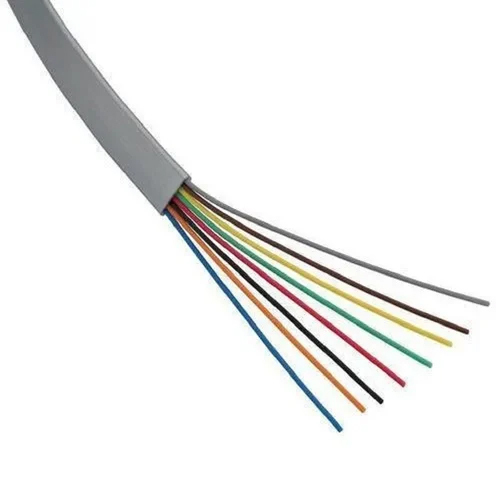 8 Core Loose Tube Fiber Optic Cable - Color: Grey