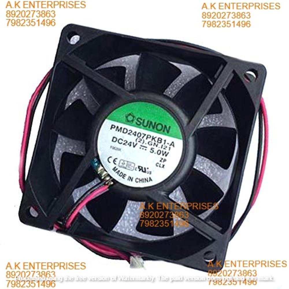 SUNON PMD2407PKB1-A,Server Cooler Fan DC 24V 5.0W, Inverter Cooling Fan for 2-Wire 7CM