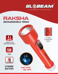Globeam Raksha Rechargeable torch