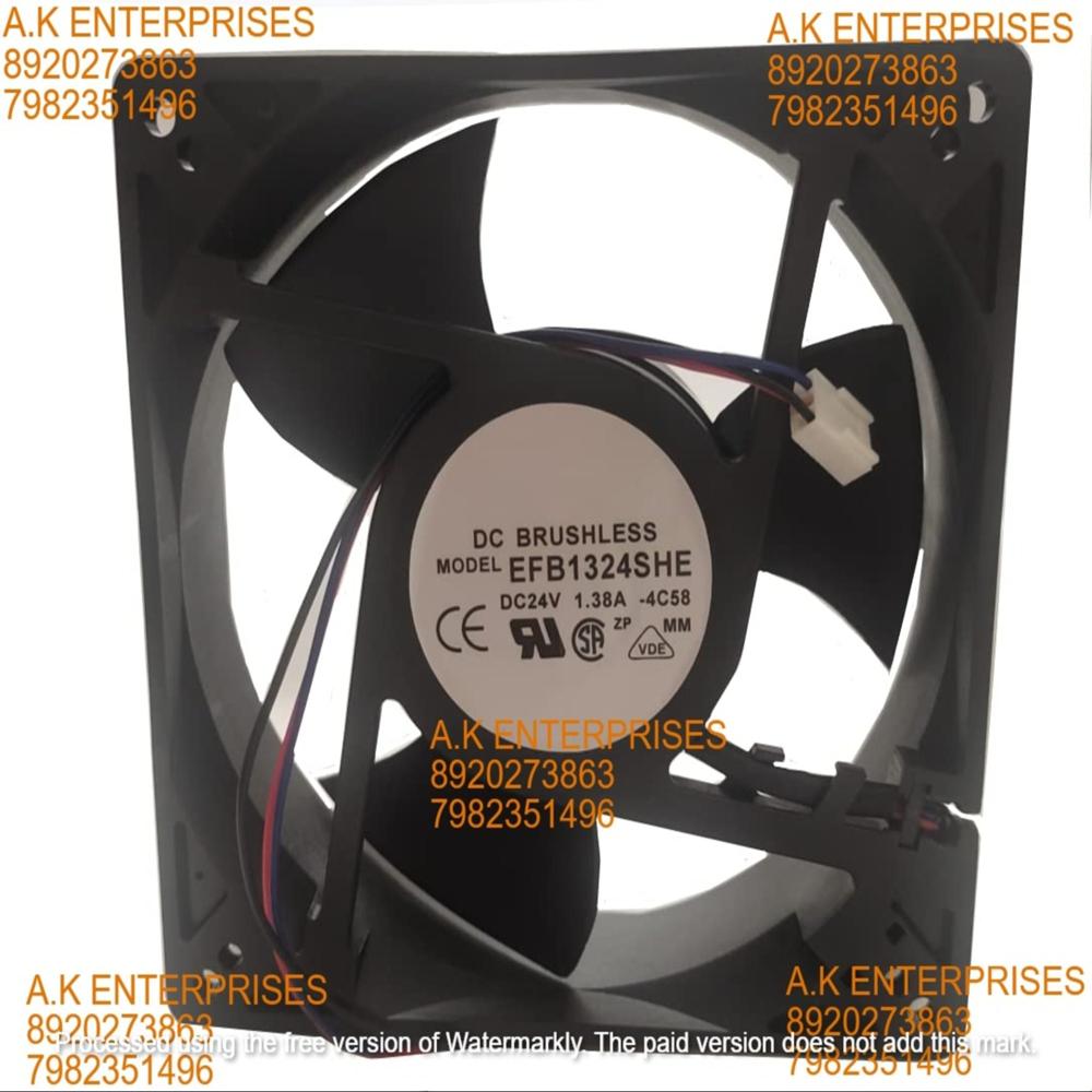 DELTA EFB1324SHE 24V 1.38A 12738 3-Wire Inverter Cooling Fan 12.7CM