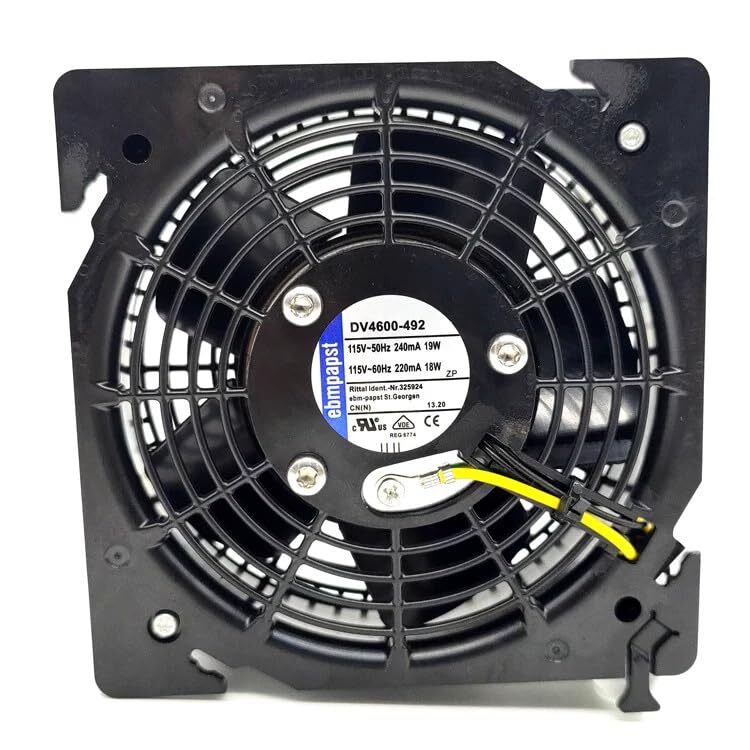 EBMPAPST DV 4600-492 18/19W 220/240MA 115VAC 50-60HZ 12012038MM