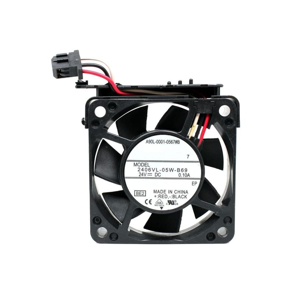 NMB MAT 2406VL-05W-B69 3-Wire DC 24V 0.10A 2.4W 60x60x15mm Cooling Fan