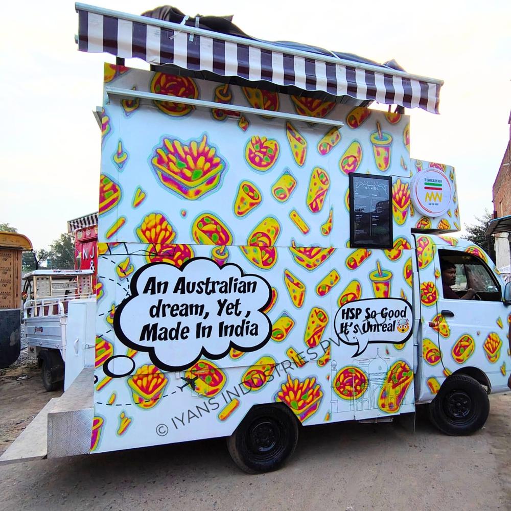 Diesel Food Van Food Truck - Color: Black