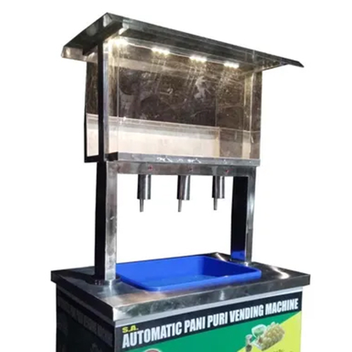 Automatic Pani Puri Vending Machine - Capacity: 30 Ltr