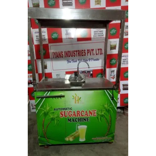 Automatic Sugarcane Crusher Machine - Color: Green