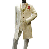 Mens Designer Brocade Sherwani Suit - Color: Different Available