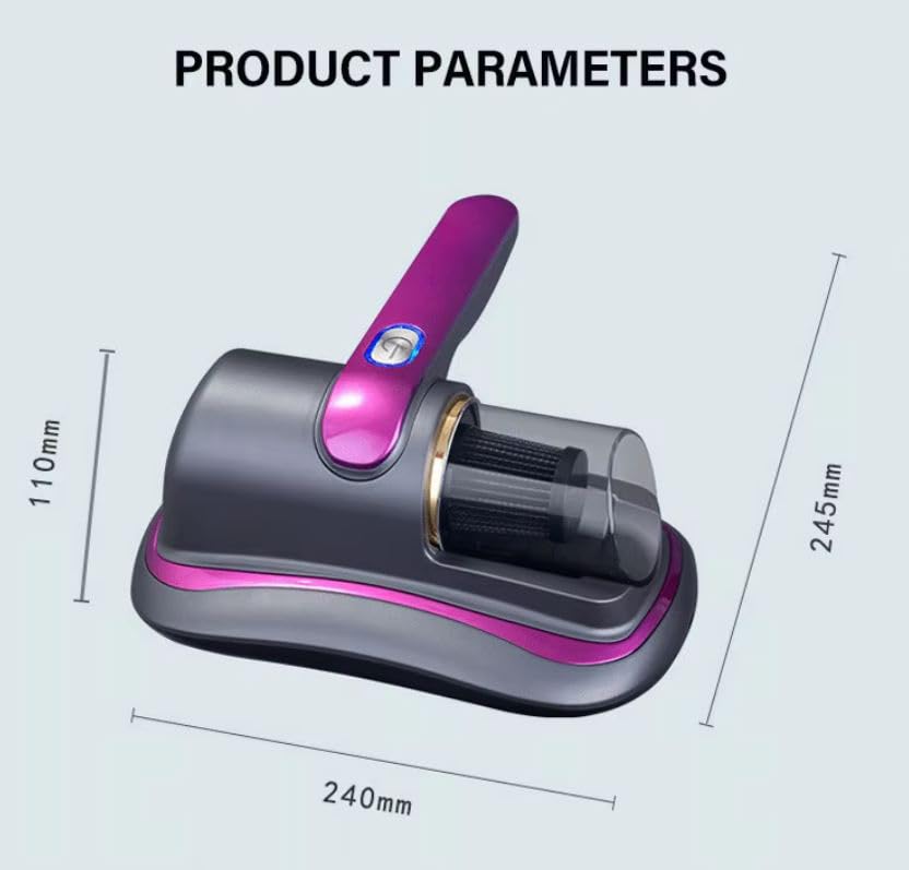 Handheld Cordless Uv Bed Vacuum Cleaner - Material: Plastic