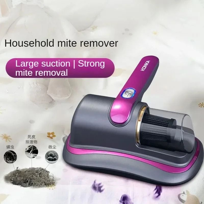 Handheld Cordless Uv Bed Vacuum Cleaner - Material: Plastic