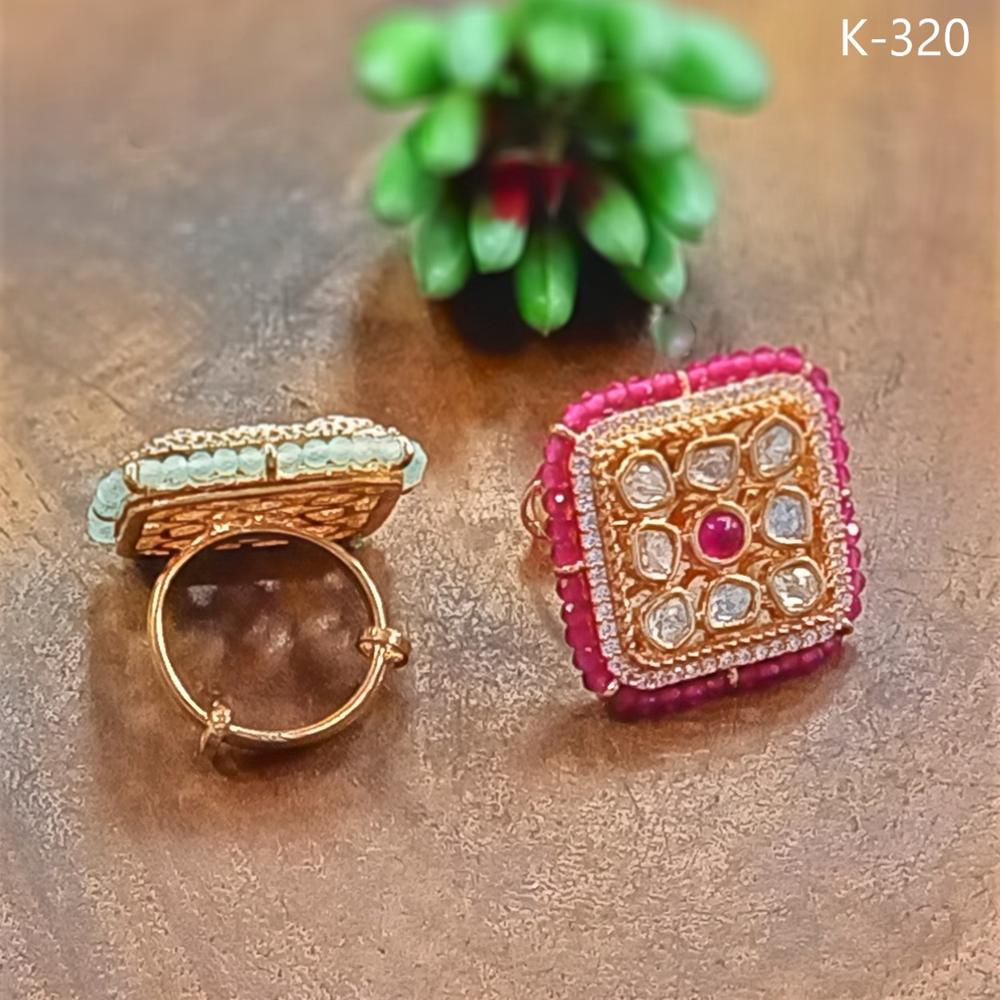 Kundan Finger Rings