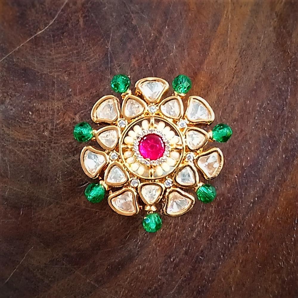 Kundan Finger Rings - Gender: [