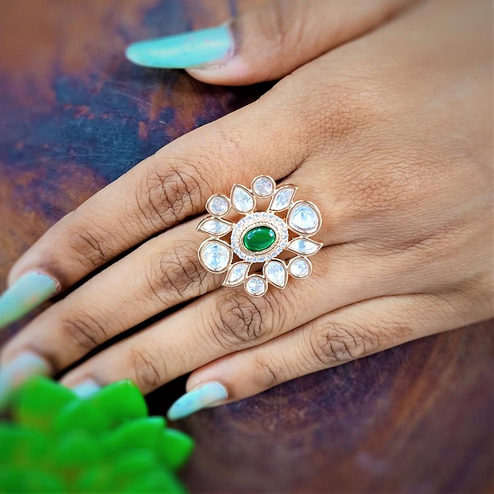 Kundan Finger Rings