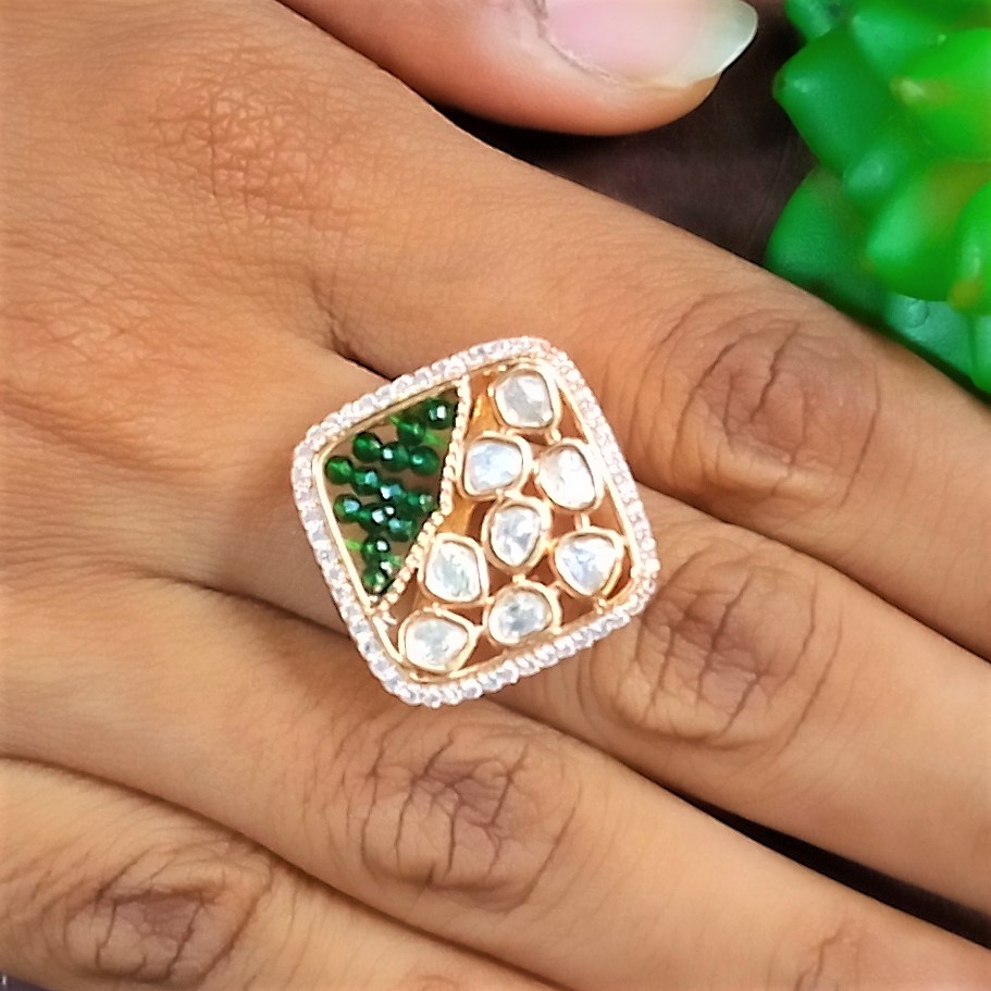 Kundan Finger Rings
