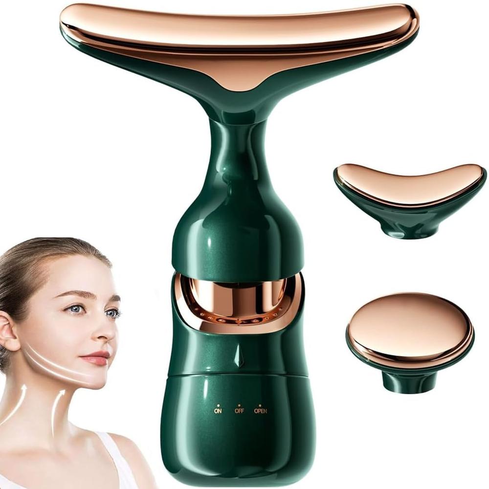 3 In 1 Anti Wrinkles Face Neck Eyes Massager - Feature: H