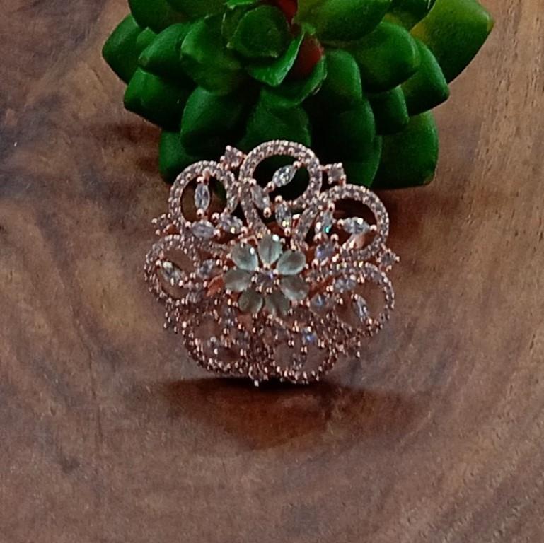 Cubic Zirconia FINGER RING
