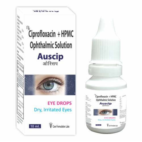 Ciprofloxacin + HPMC  Ophthalmic Solution