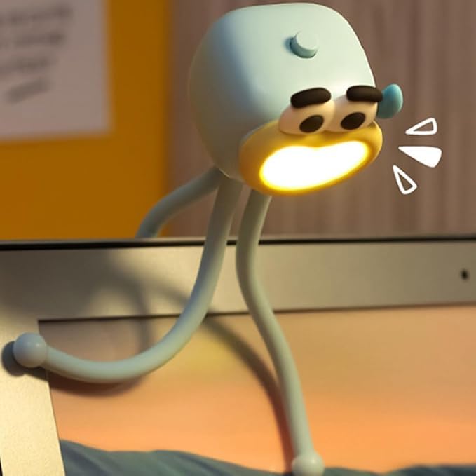 Small Octopuses Night Light Desk Lamp Cute