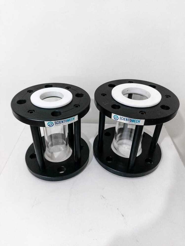 Full View Sight Glass - Ms, Ss304, Ss316, 100mm To 250mm | Flange End, Tri Clover, Sms Union, Up To 6 Kg/cm2, Visualization Of Liquid And Gas Flow