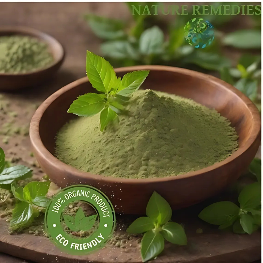 Tulsi Powder - Cultivation Type: Organic: Grown Without Synthetic Pesticides
