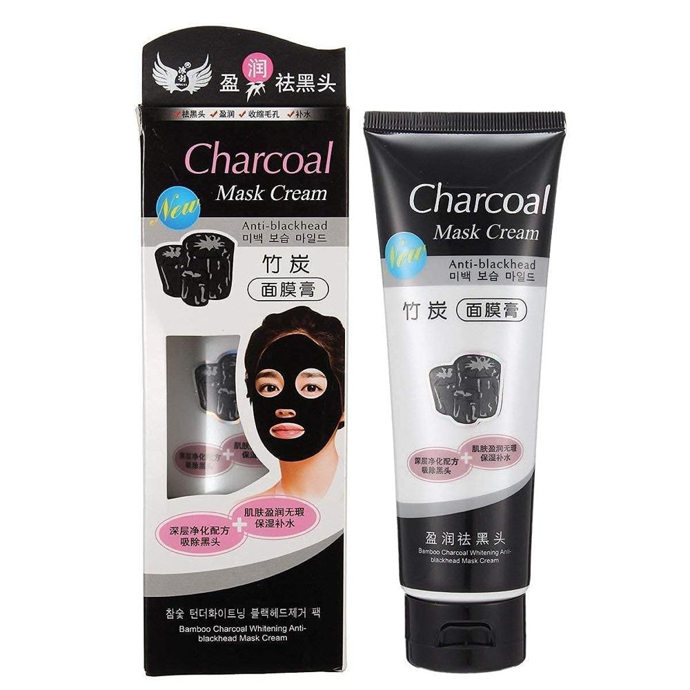 Charcoal Blackhead Mask Cream For Deep Cleansing - Recommended For: [