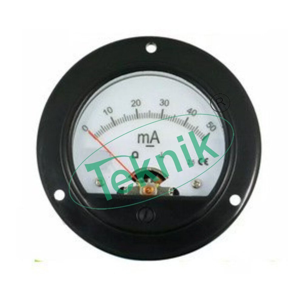 AC MILLI AMMETER (RECTIFIER TYPE) 0-1,10, 30,100,300 ..1000MA  (WITHOUT CURRENT TRANSFORMER)