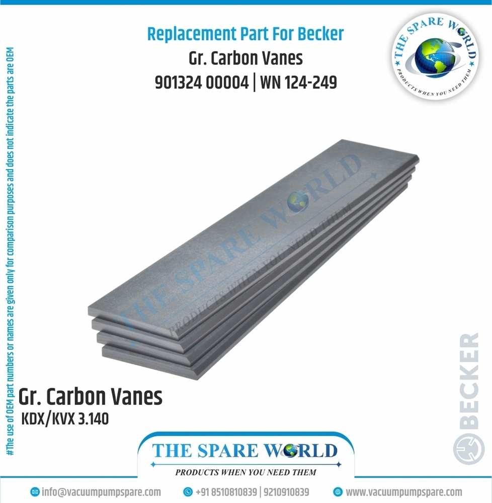 Vane Set For Becker - | 4 | Wn 124-249 - Chemical Composition: Ek-60