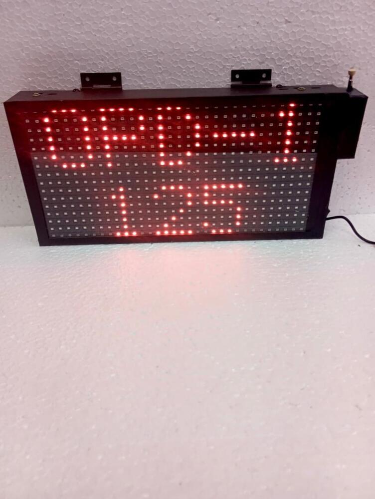 Wireless Opd Token Display - Body Material: Metal