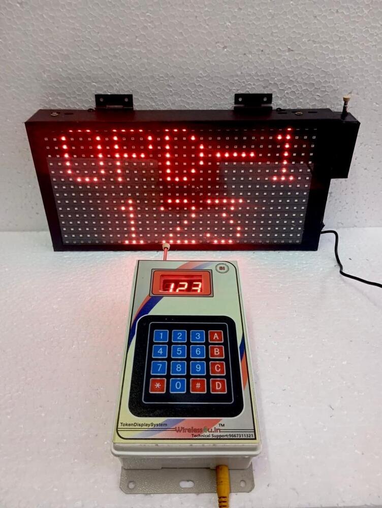 Wireless Token Display for OPD