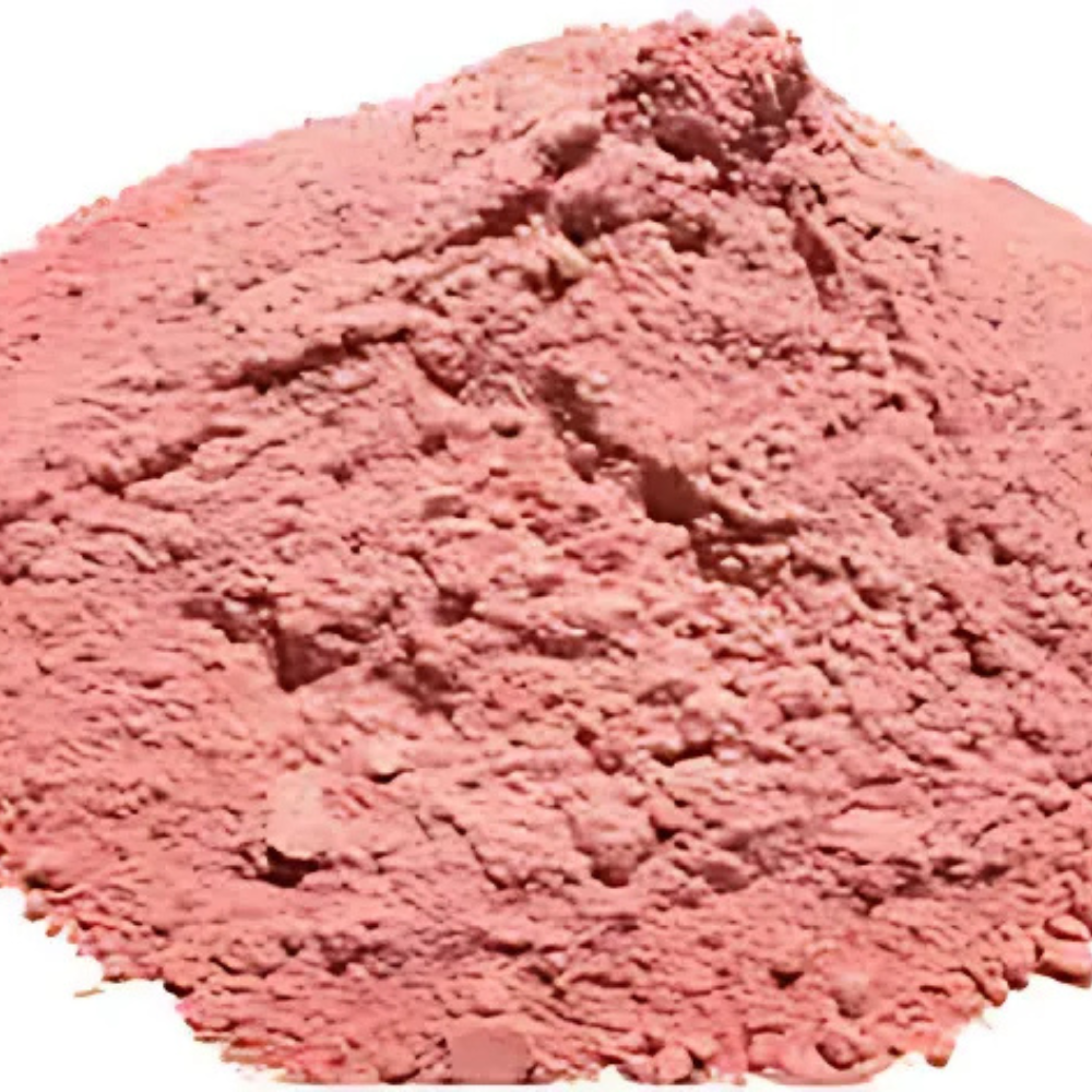 Rose Clay - Fine Powder, Soft Pink Color | Ideal For All Skin Types, Gentle Exfoliation, Suitable For Cosmetics And Personal Care