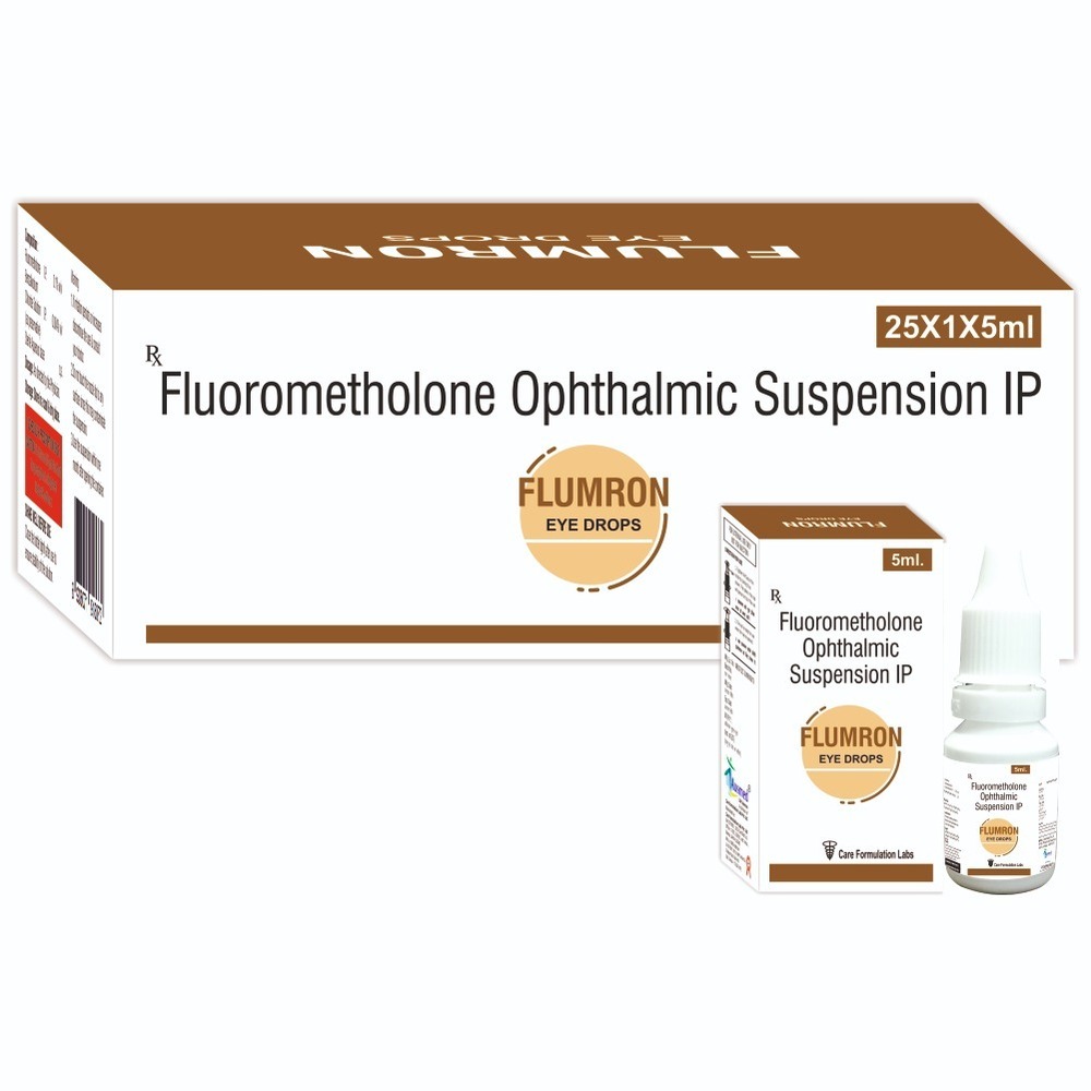 Fluorometholone  0.1% w/v 5 ml