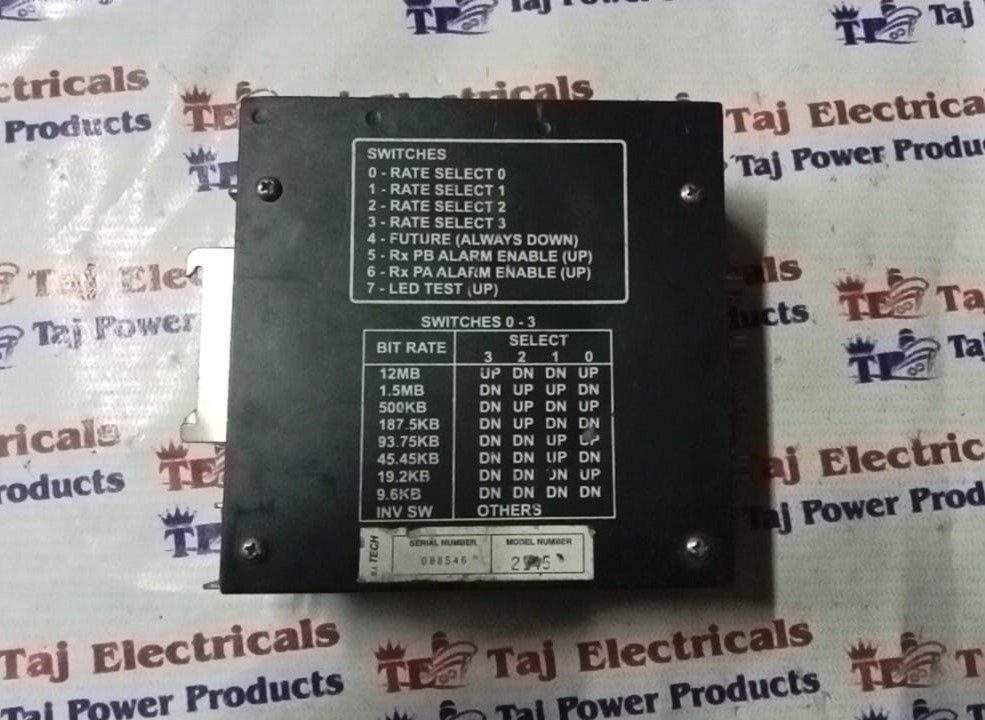 S.i Tech Model 2145 Profibus Dp Mini Optical Bit-driver