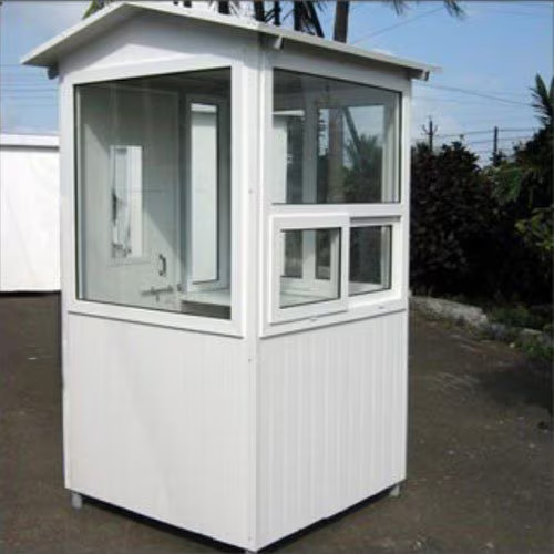 Paint Coated MS Portable Security Cabin